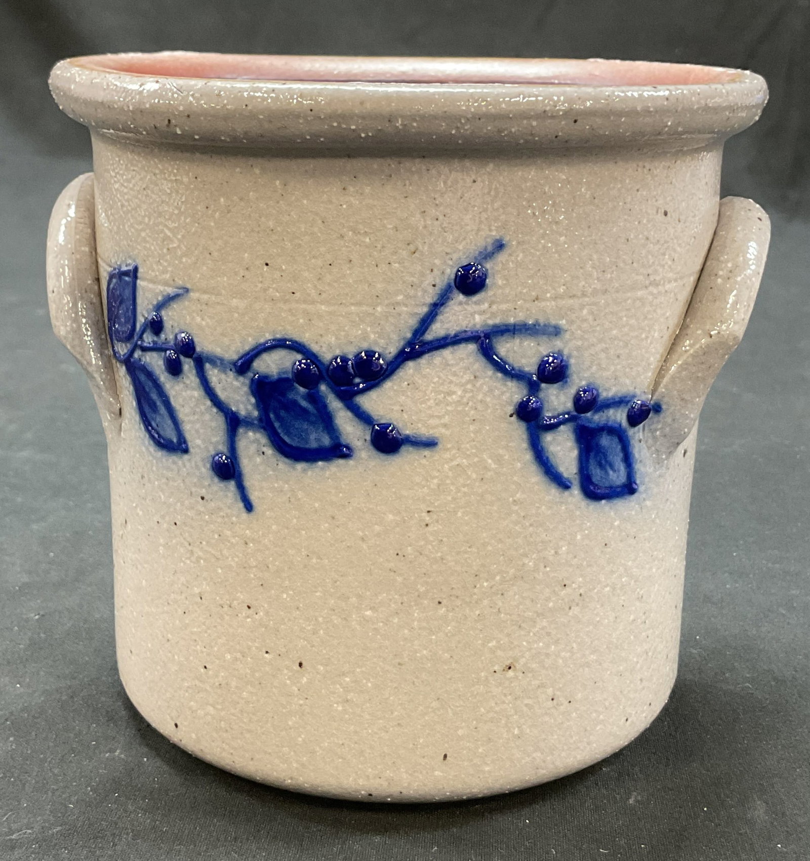 1990 Salmon Falls Stoneware Pottery Crock (1 of 8)