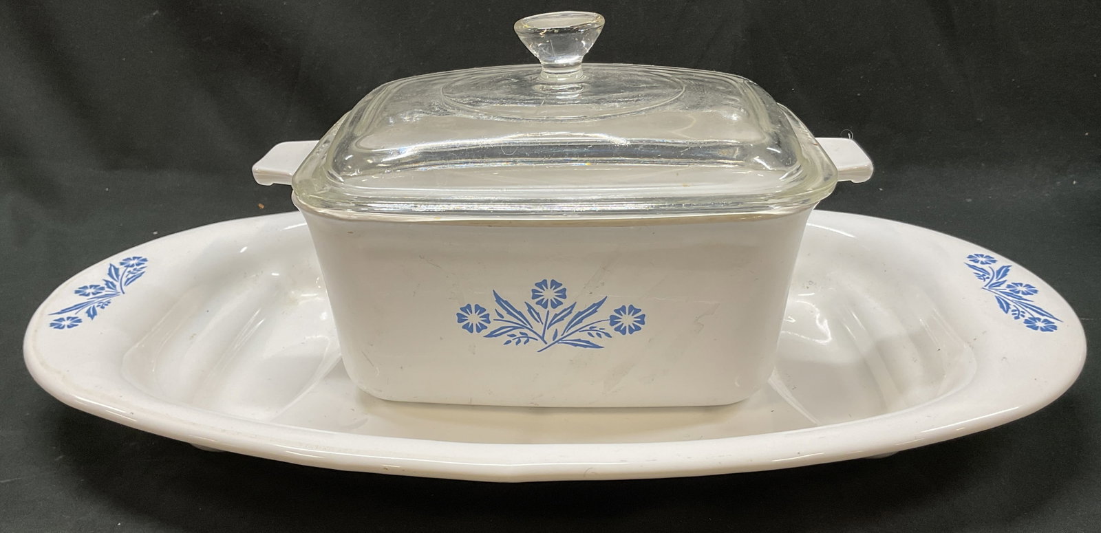 Set 2 Corning Ware Cornflower Tableware USA (1 of 14)