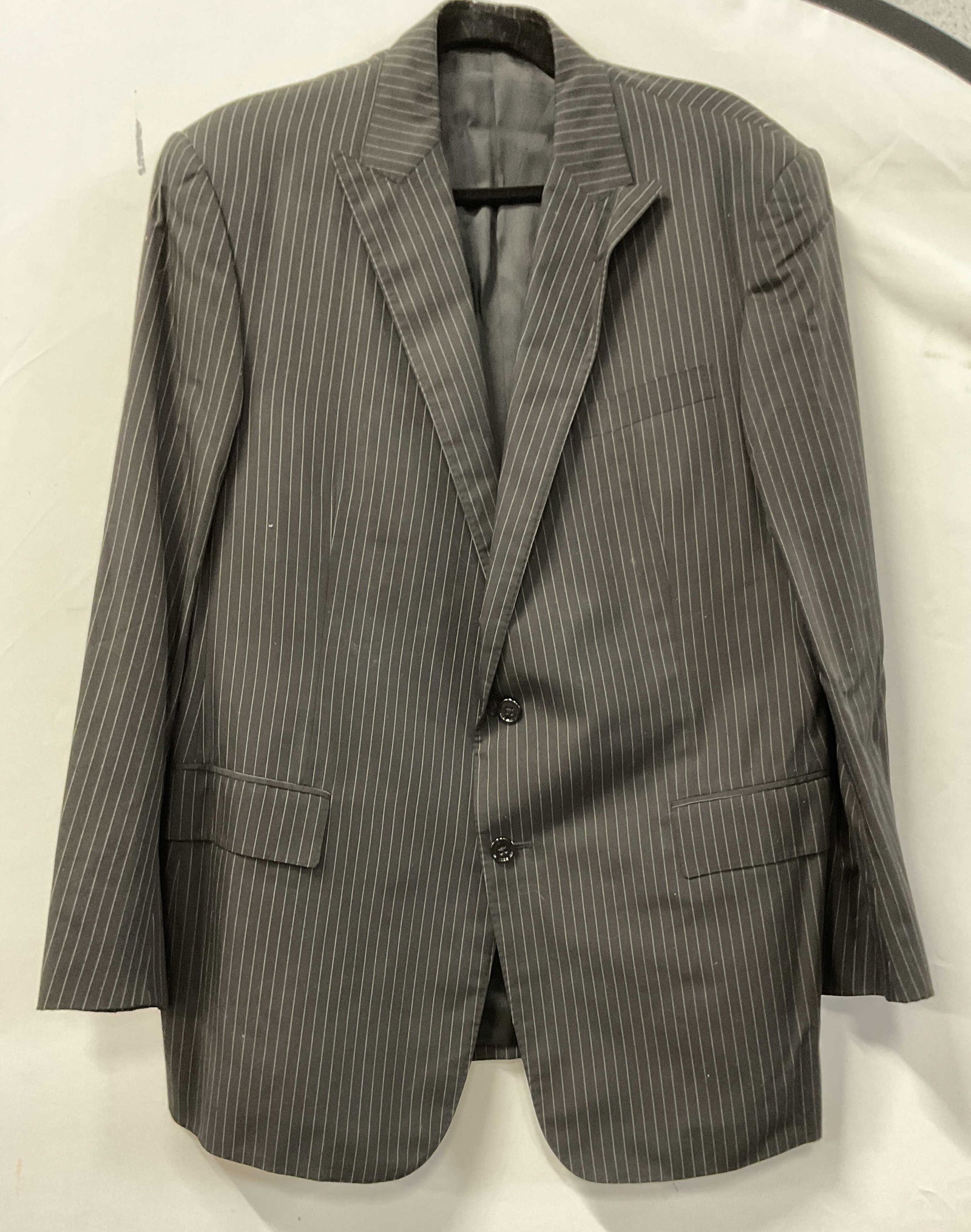 Ralph Lauren Black Striped Blazer Italy (1 of 10)