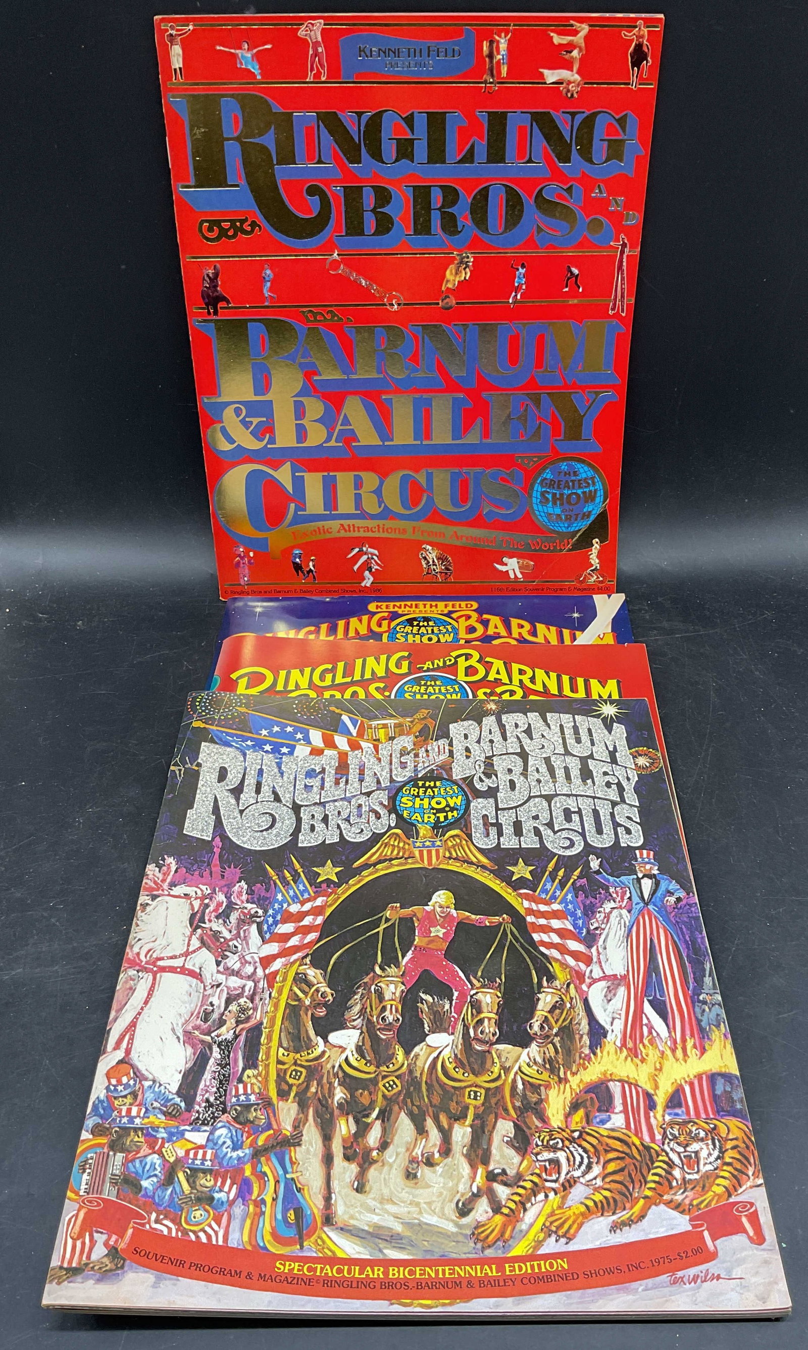 Lot 4 1970s-80s Ringling Circus Souvenir Programs (1 of 6)