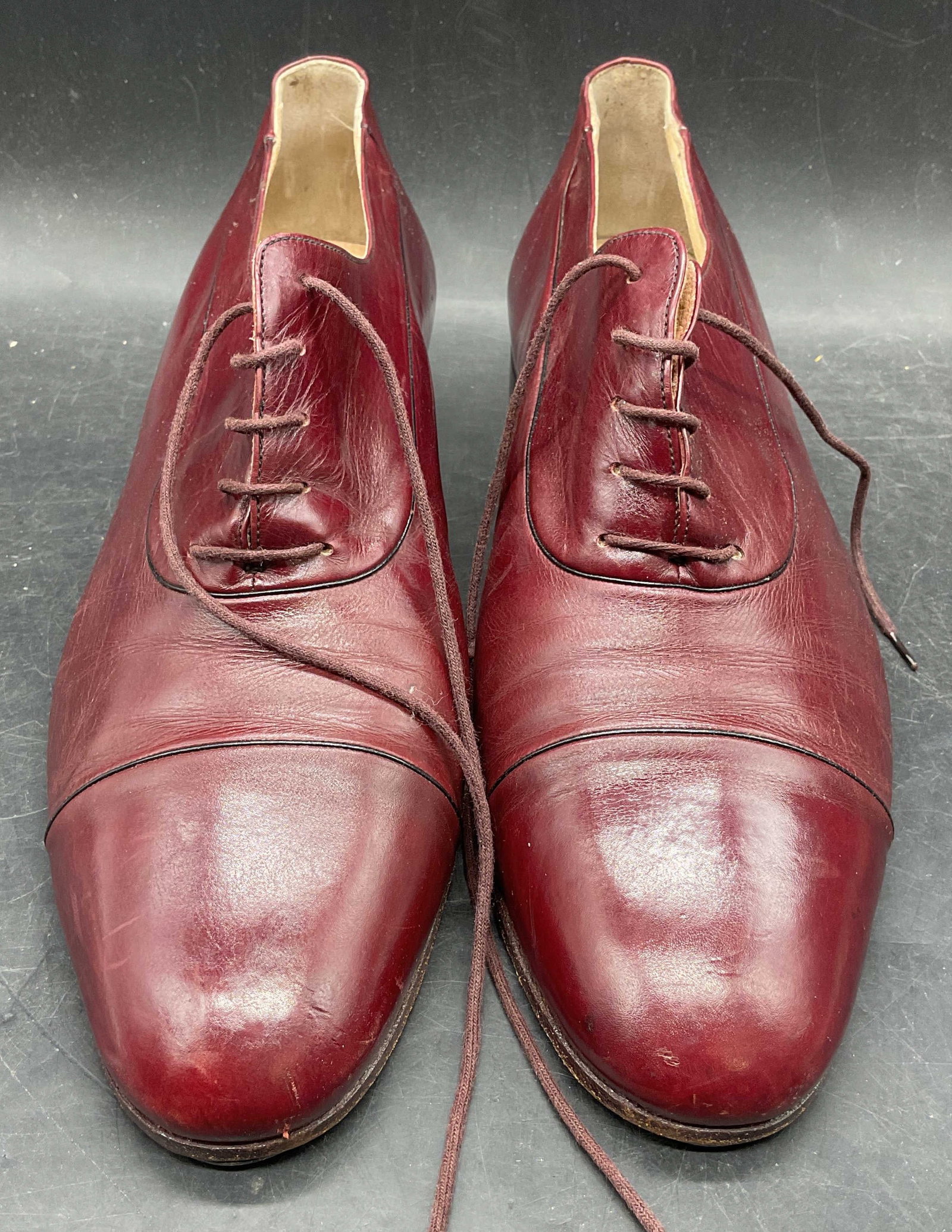 Vintage Palladio Red Leather Shoes (1 of 6)