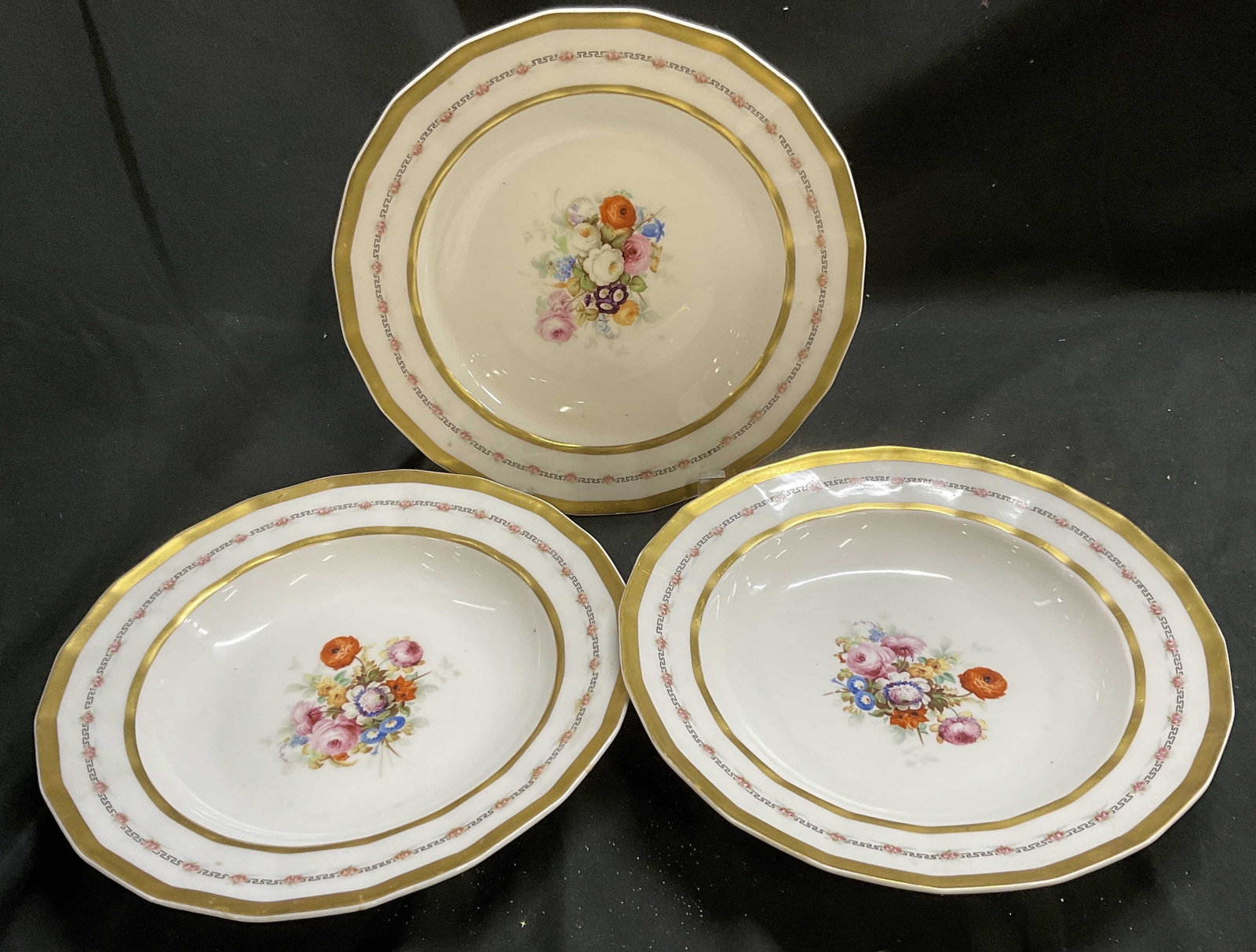 Set 3 T and V Limoges France Plates (1 of 9)