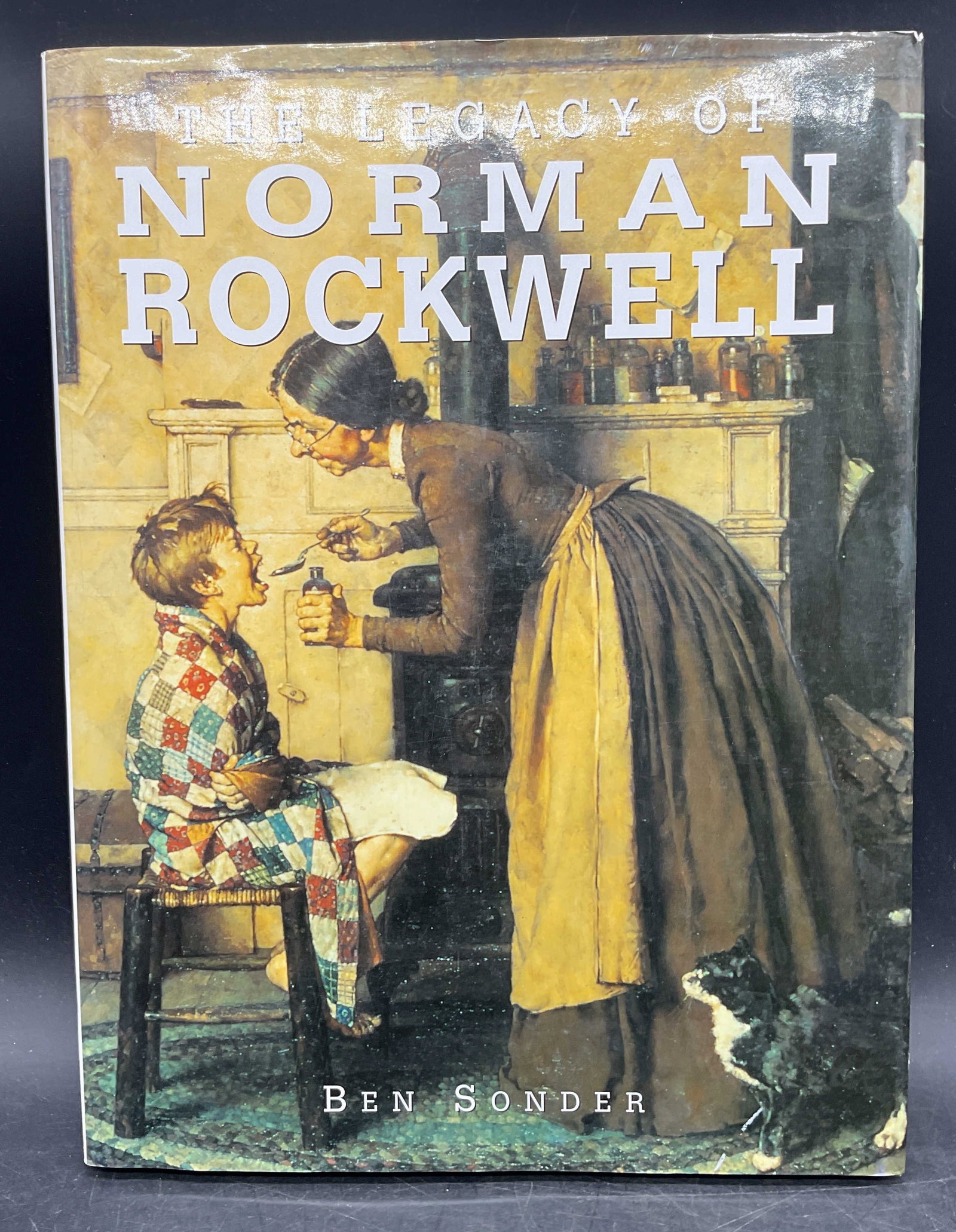Legacy Norman Rockwell, Sonder Illustrated: The Legacy of Norman Rockwell by Ben Sonder. New Line Books, 2006. Illustrated. Measures approx. 14.75 x 11 inches. Wear to cover, pages, and binding. Norman Rockwell book, art book, illustrated book,