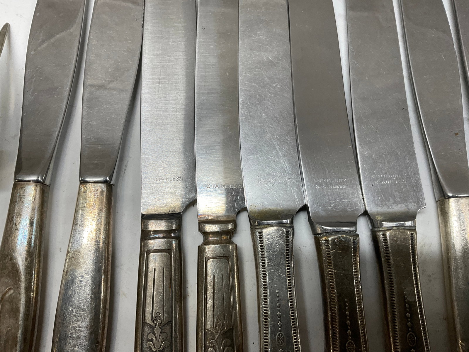 Lt 54 Vintage Silver-Plated+ Flatware - 10