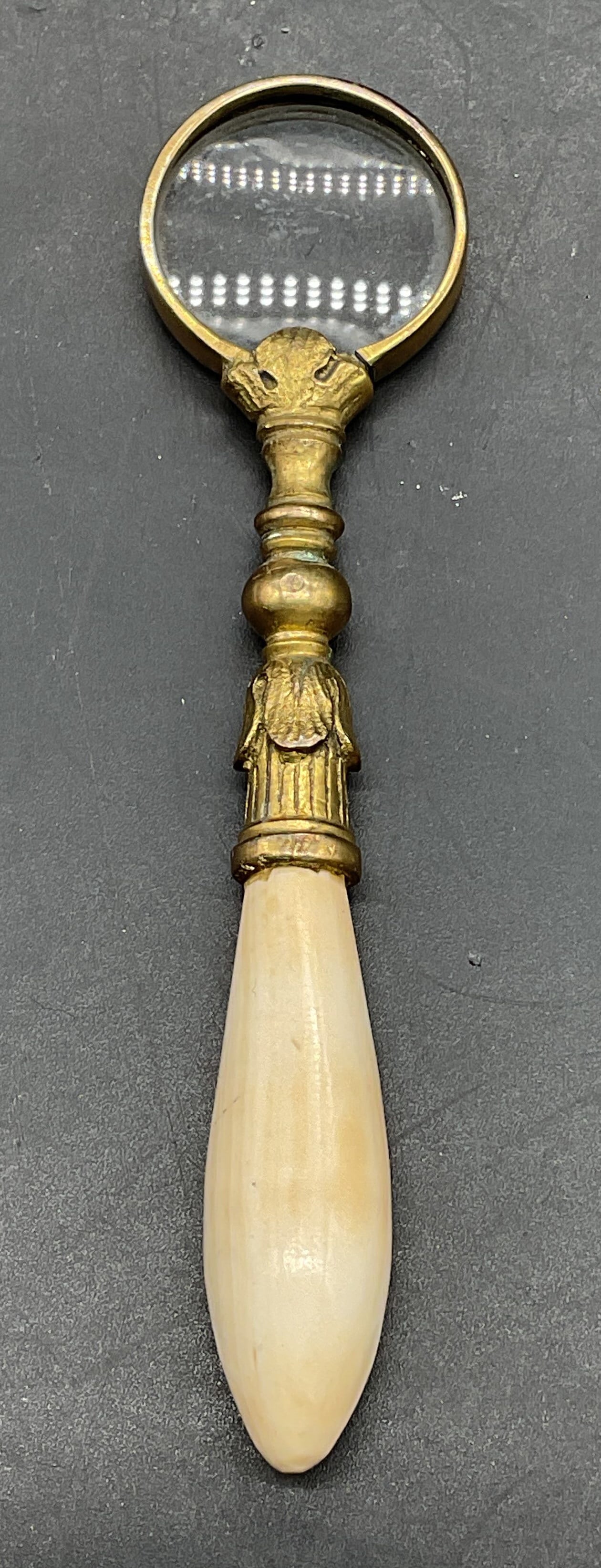 800 Silver Gold Pl Bone Magnifying Glass (1 of 6)
