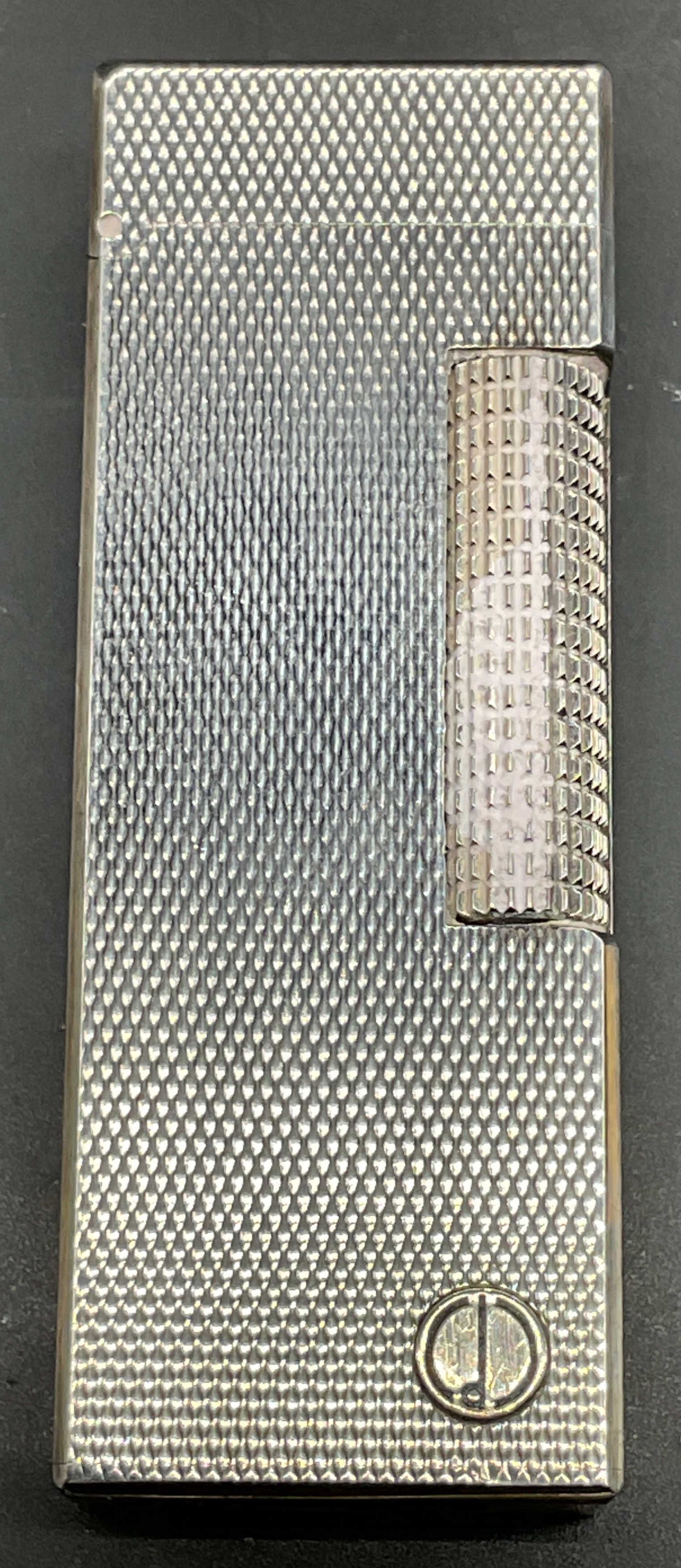 DUNHILL Silver Pl Rollaglass Barley Lighter (1 of 6)
