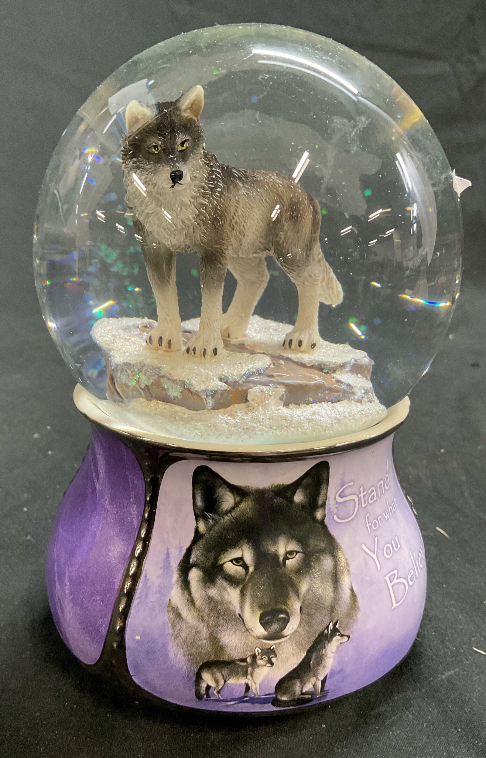 Eddie LePage Wolf musical Snow Globe (1 of 7)