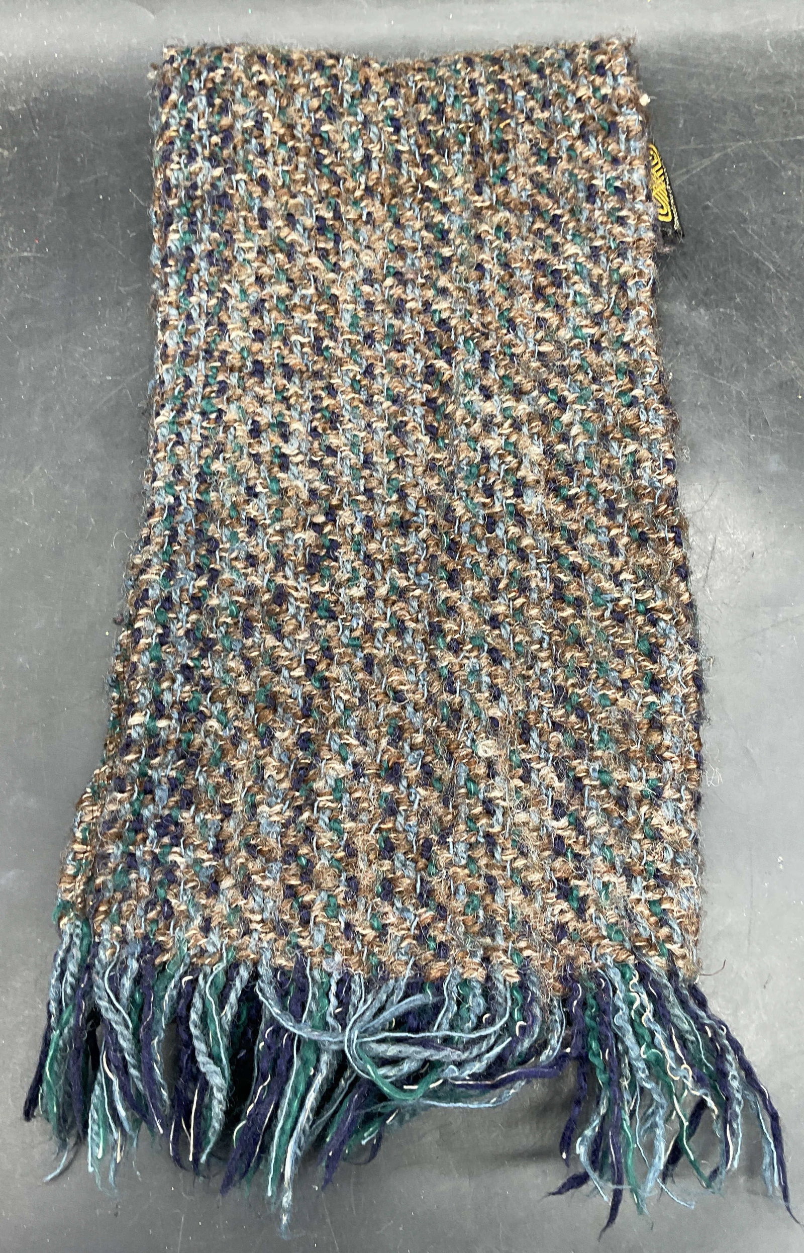 Tapestries Ireland Helena Ruuth Brown Wool Scarf (1 of 6)