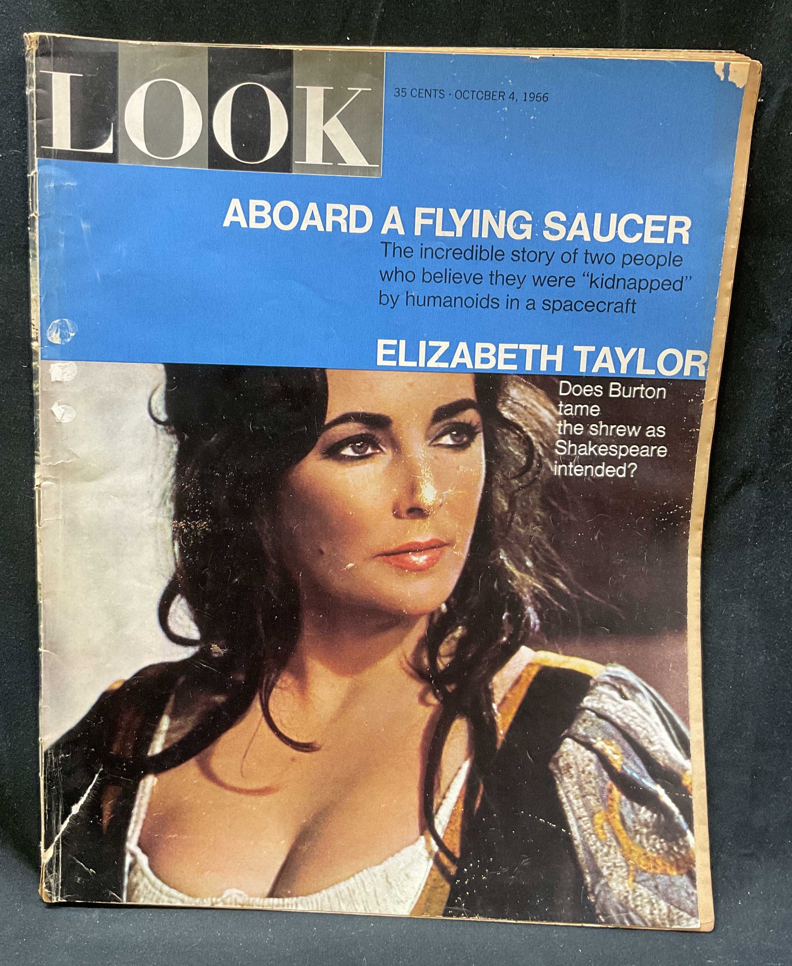 1966 Look Magazine Elizabeth Taylor Illustrated+ (1 of 8)