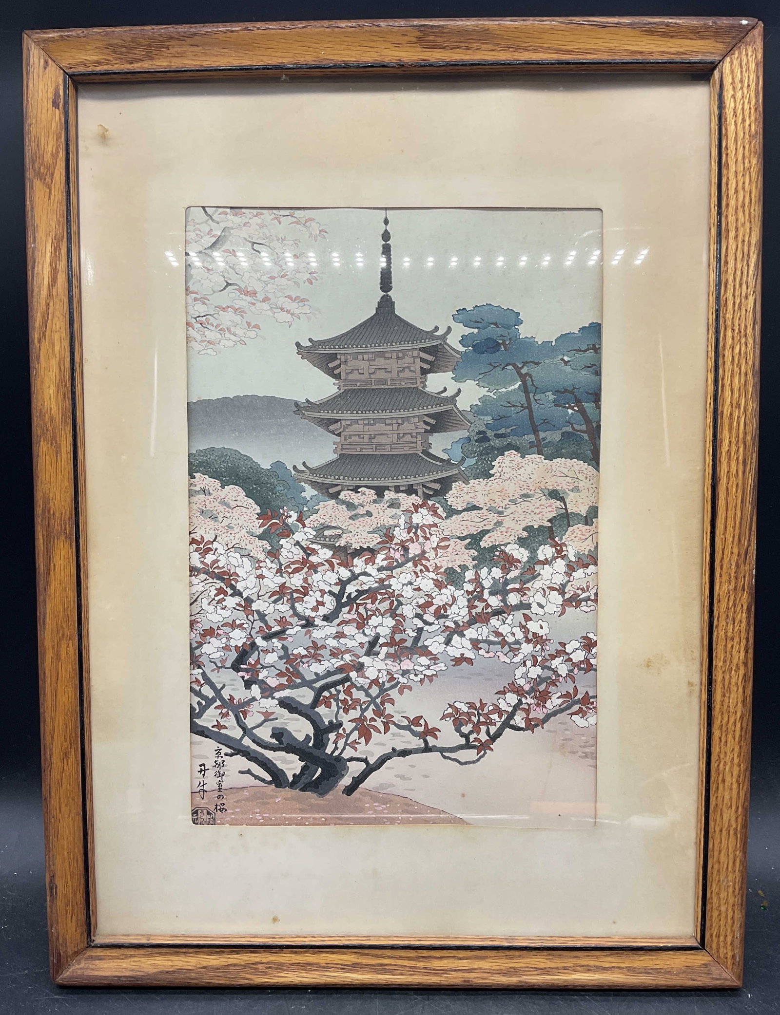 Benji Asada Cherry Blossom Wood Block Print (1 of 6)