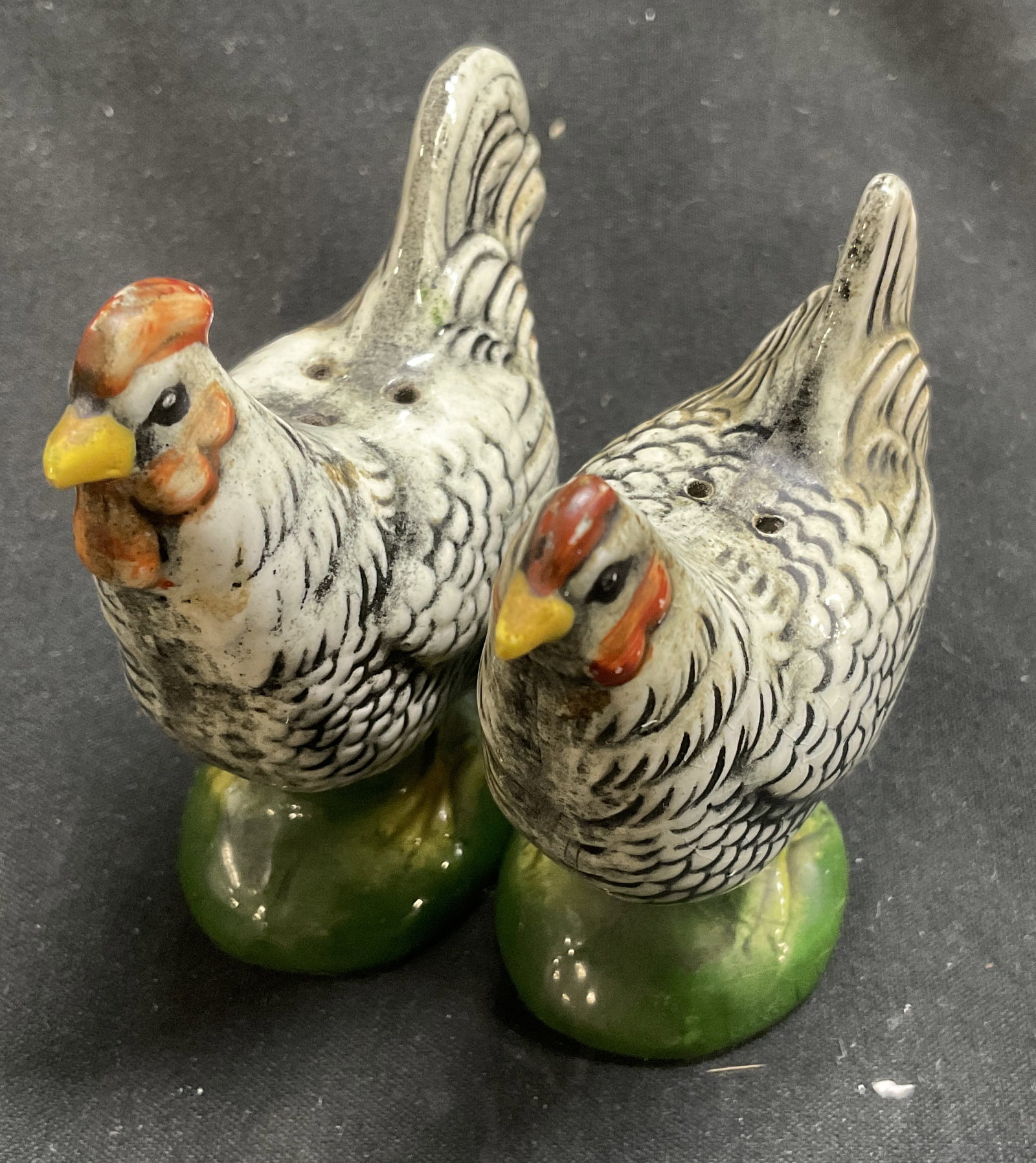 VTG Ceramic Chicken Salt&Pepper Shakers W.GERM (1 of 8)