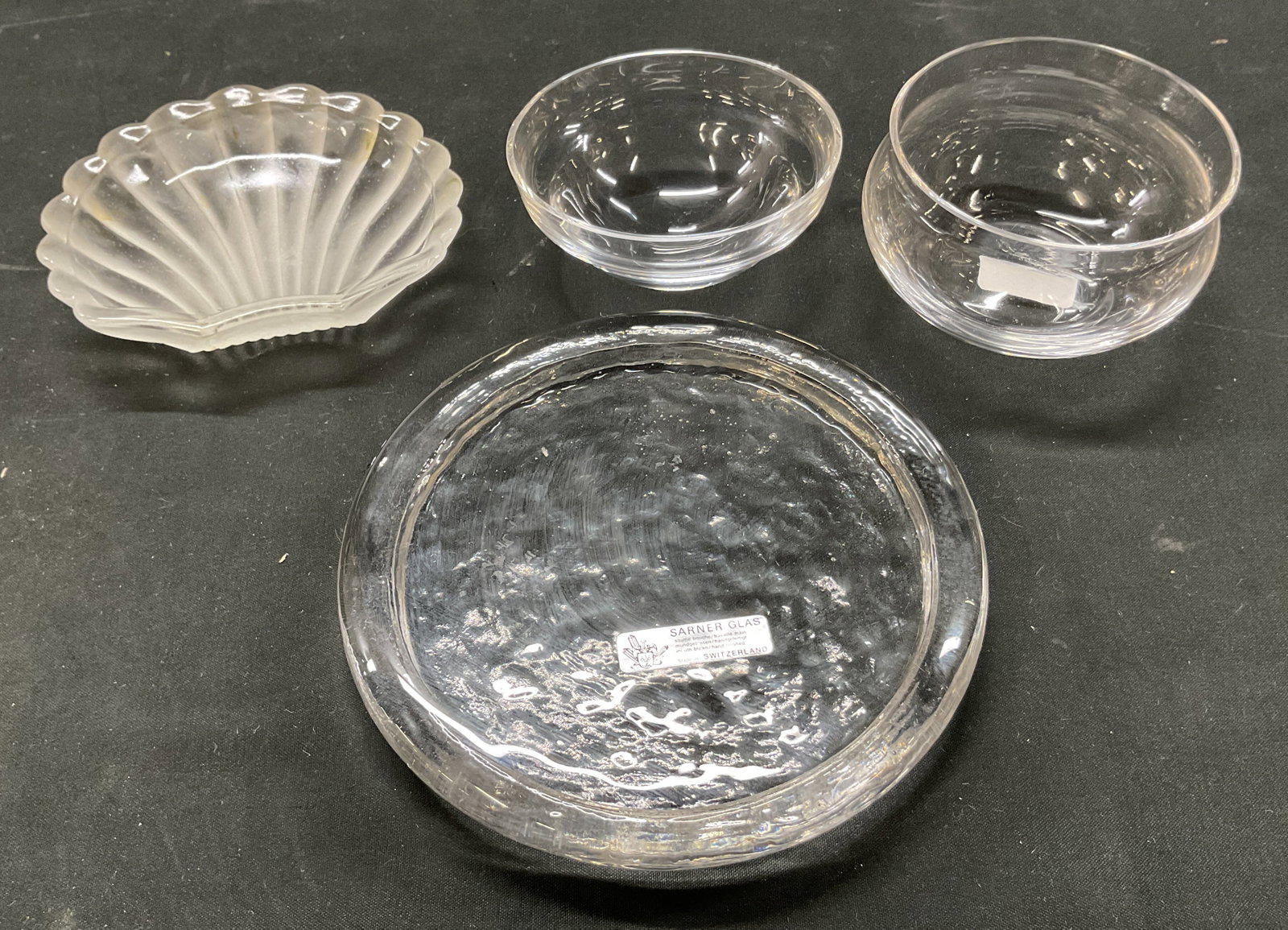 Lot 4 Vintage Assorted Glass Dishes Slovakia+ (1 of 10)