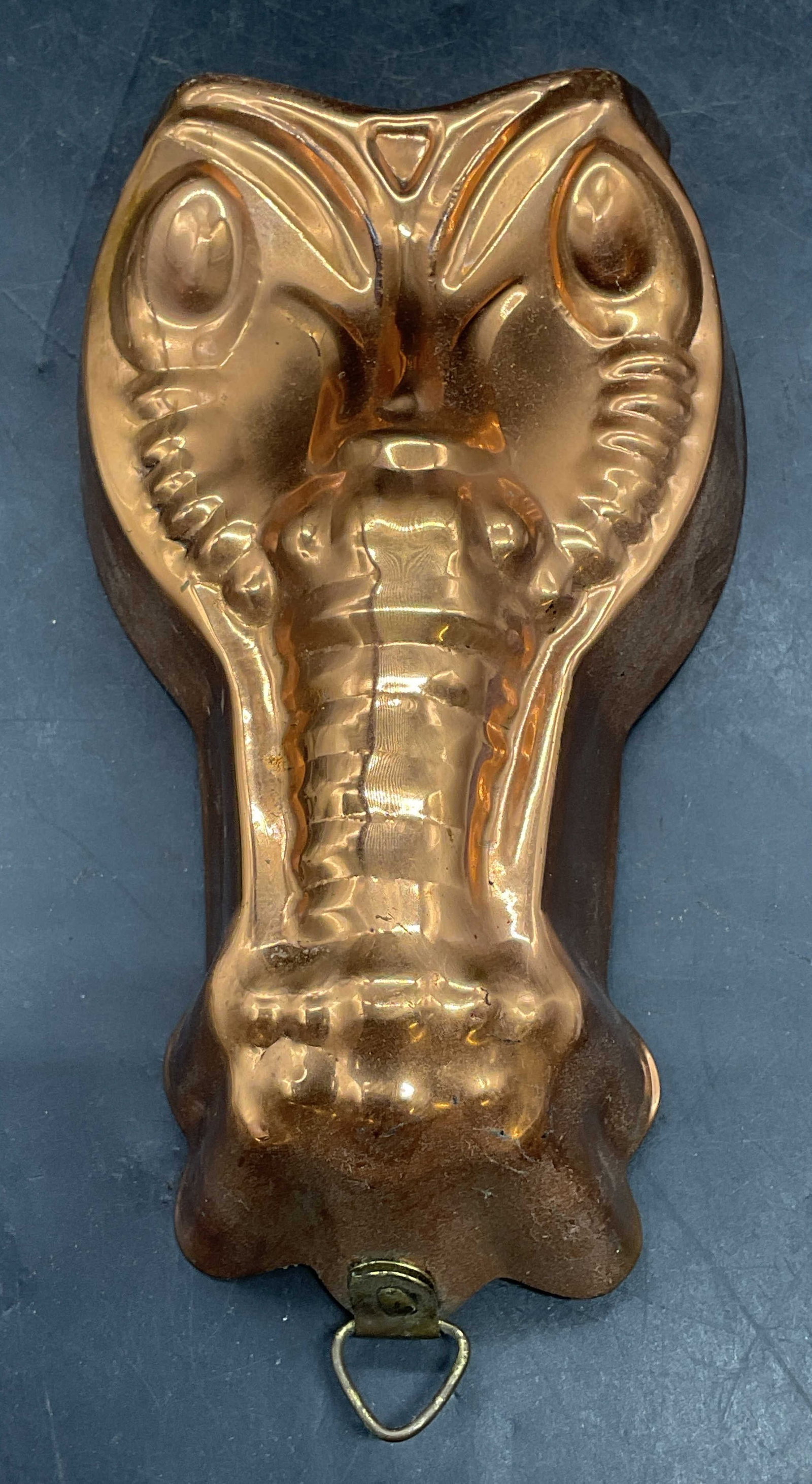 Vintage Copper Lobster Jello Mold (1 of 6)