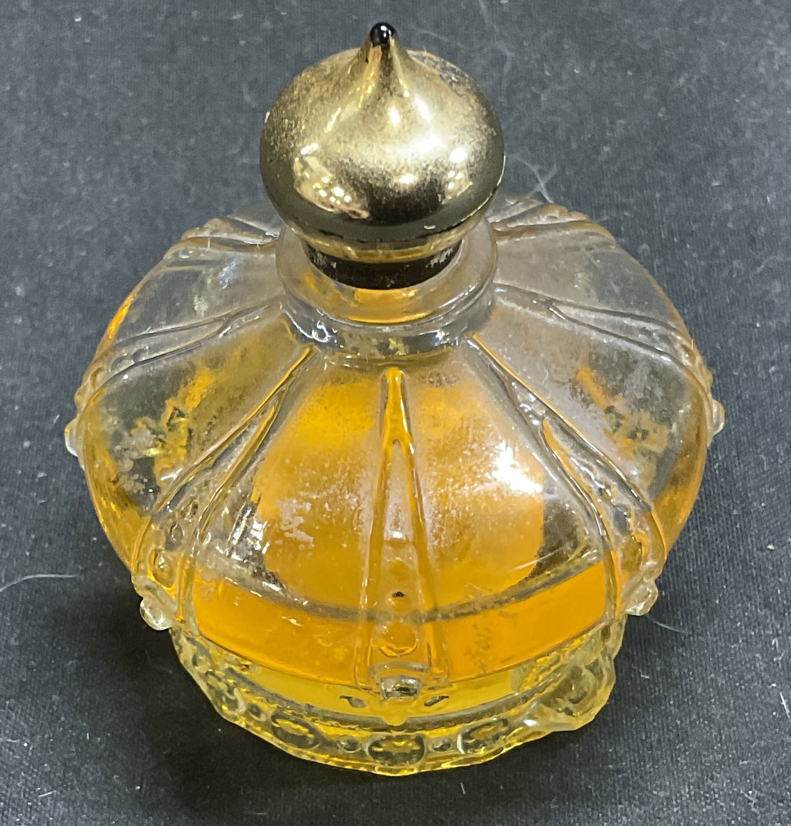 VTG Avon Royale Crown Glass Perfume Bottle (1 of 6)