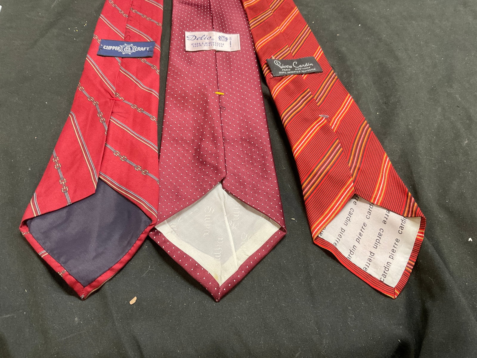 Lt3 Red Patterned Neck Ties - 5