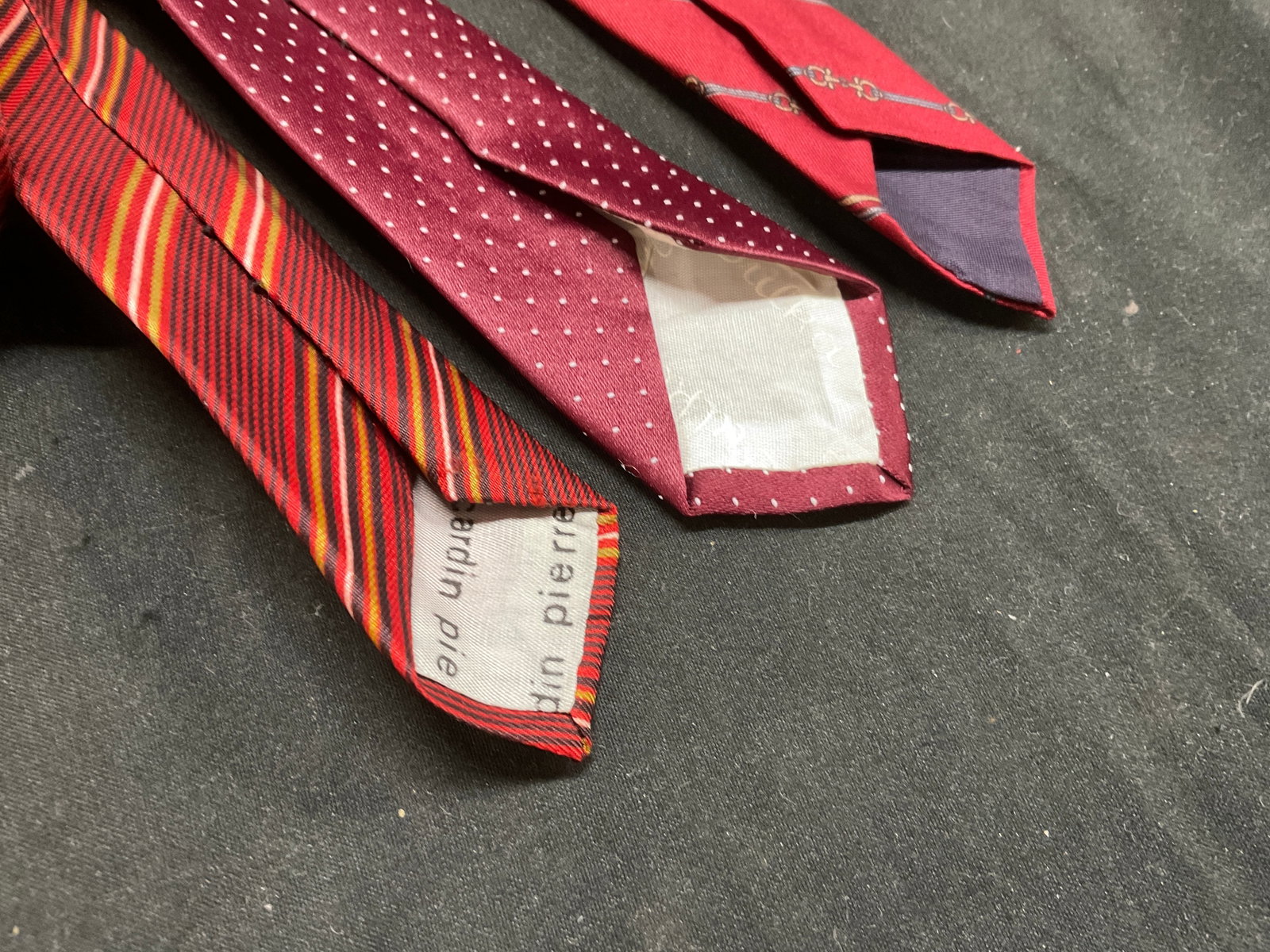 Lt3 Red Patterned Neck Ties - 6