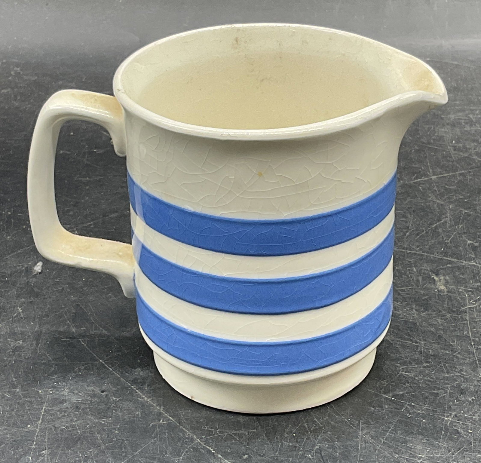 Carrigaline Blue White Ceramic Pitcher Ireland (1 of 6)