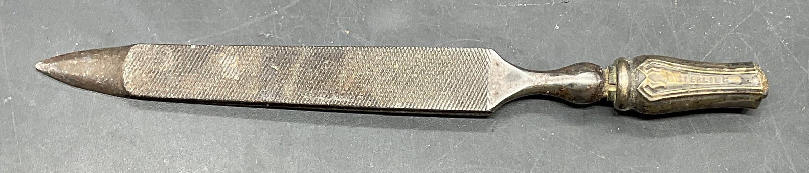 Vintage Sterling Silver Handle Nail File (1 of 6)