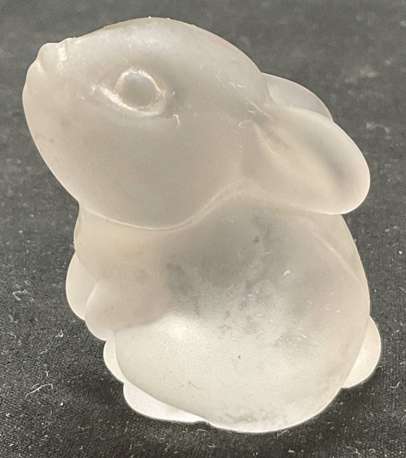 Vintage Frosted Crystal Bunny Figure (1 of 6)