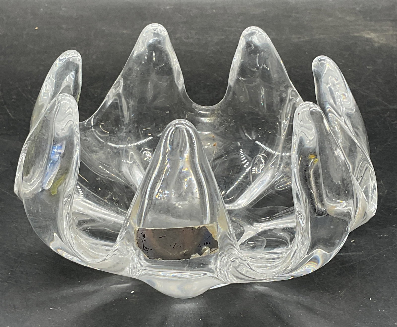 Vintage Vannes Crystal Bowl France (1 of 6)