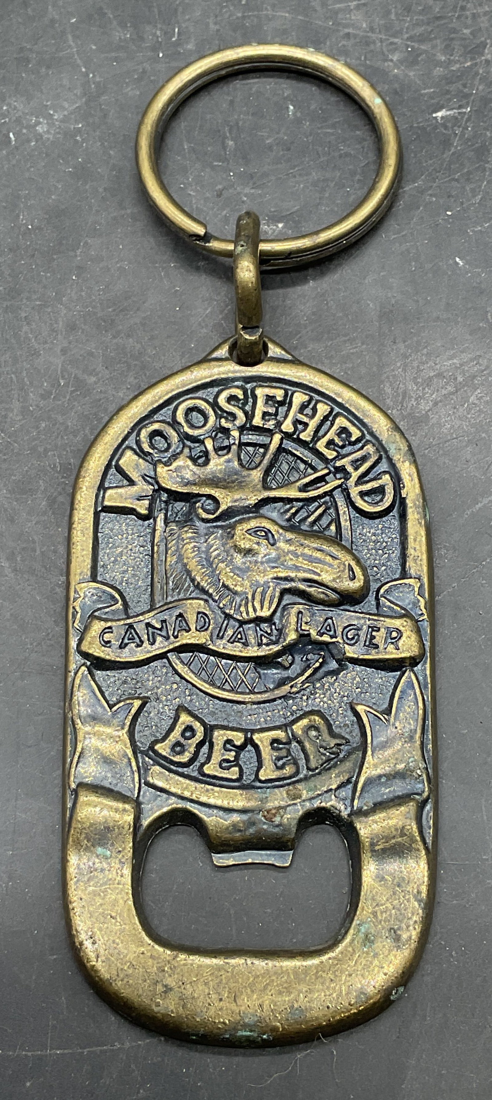 Moosehead Beer Advertising Brass Bottle Opener (1 of 6)