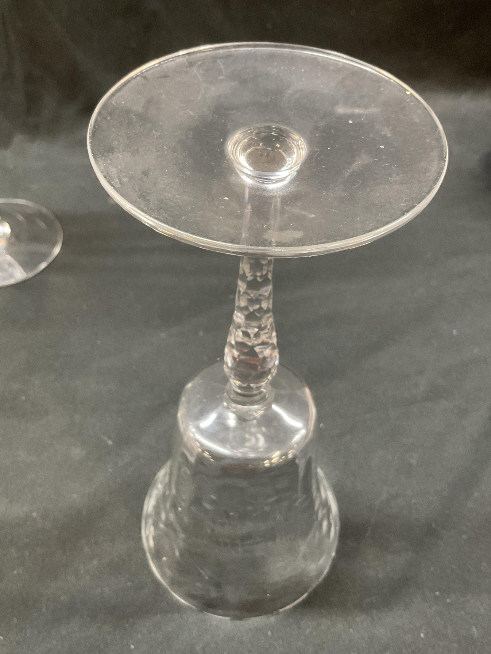 Lot 12 Assorted Crystal Etched Stemware - 4
