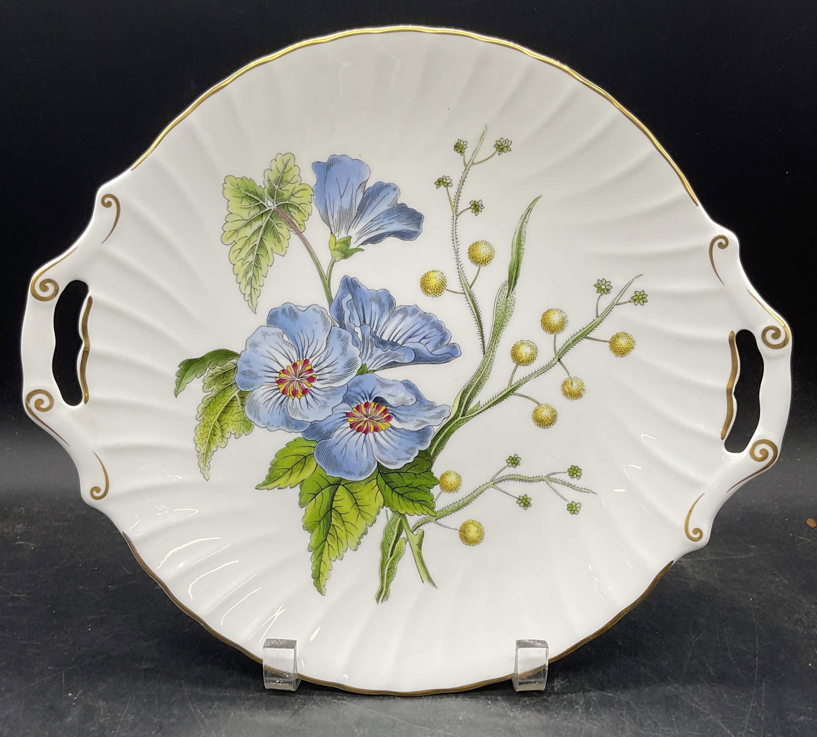 Spode Stafford Flowers Fine China Platter England (1 of 6)