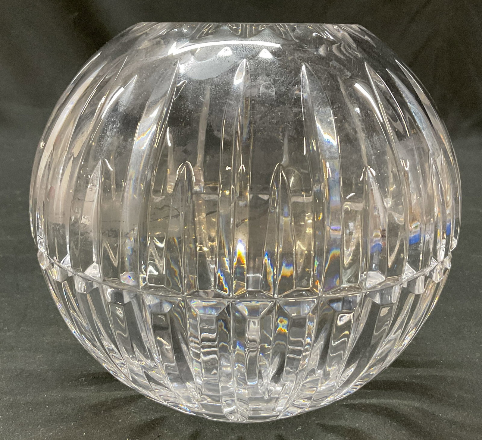 Ceska Crystal Sphere Decorative Vase (1 of 6)