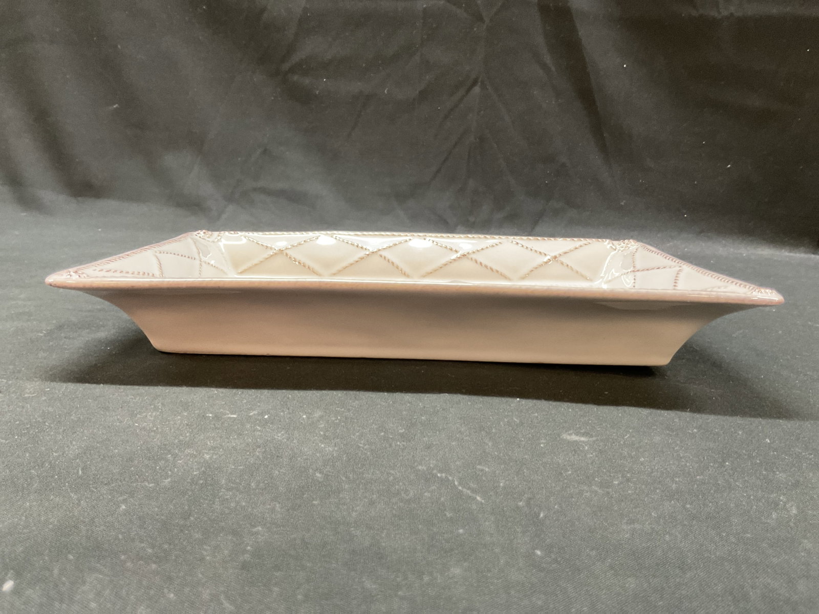 Juliska Jardins Ceramic Rectangular Vanity Tray - 2