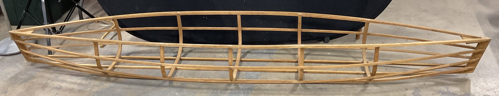 Wood Canoe / Kayak Frame, 9 Feet Long (1 of 6)
