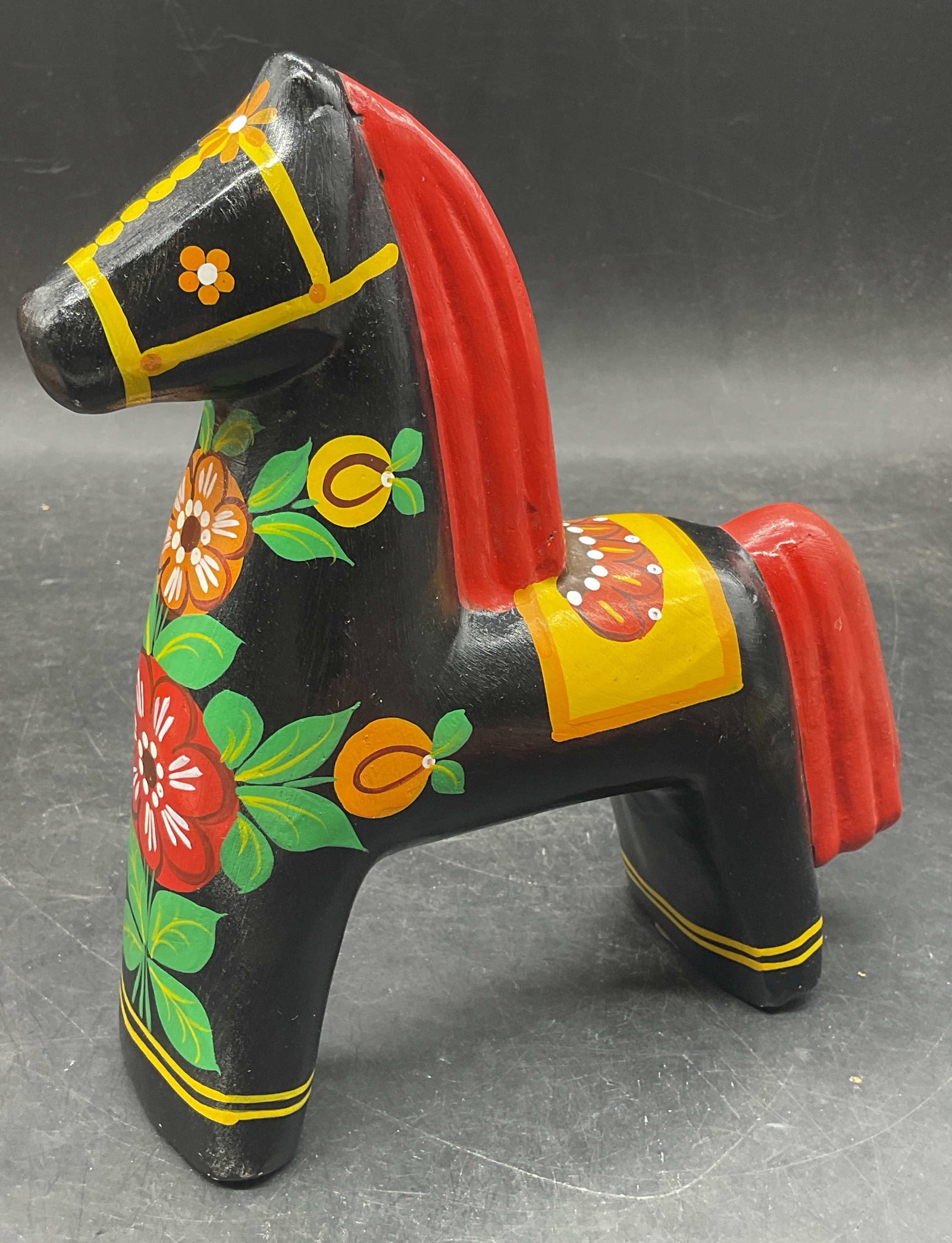 USSR Russian Folk Horse Paper Mache Figurine (1 of 6)
