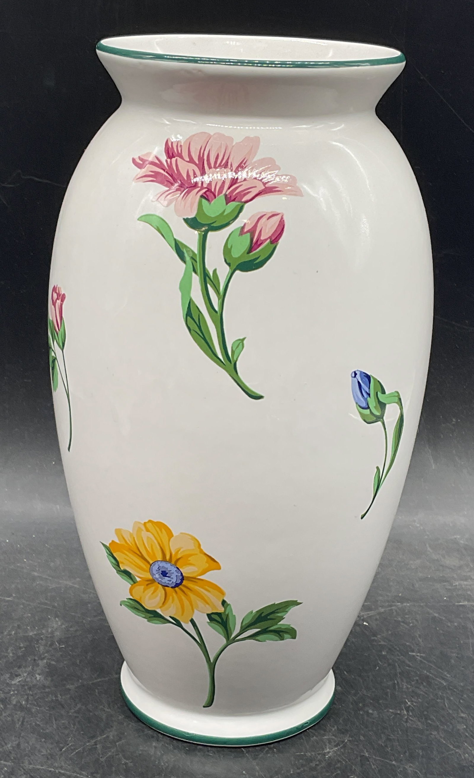 Tiffany & Co Sintra Porcelain Floral Vase Portugal (1 of 6)