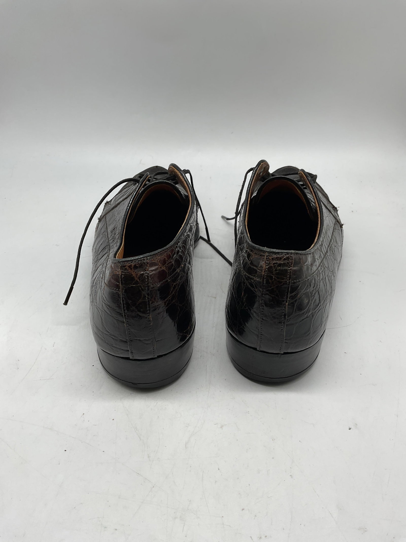 Vintage Edwin Clapp Alligator Split Toe Shoes - 6