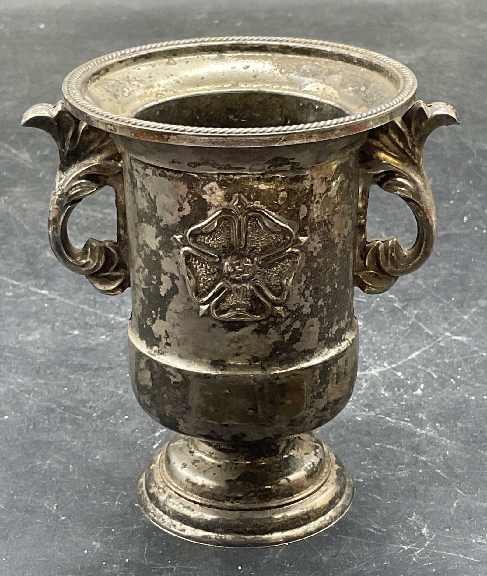 Vintage Silver Plated Flower Urn England (1 of 6)