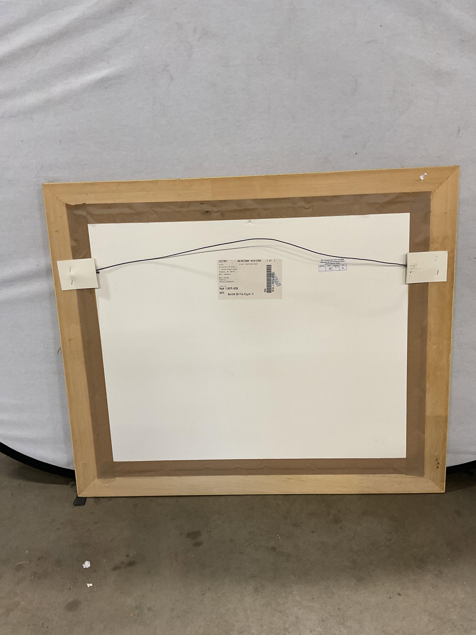 Framed Peter Max Profile Seriolithograph COA - 6