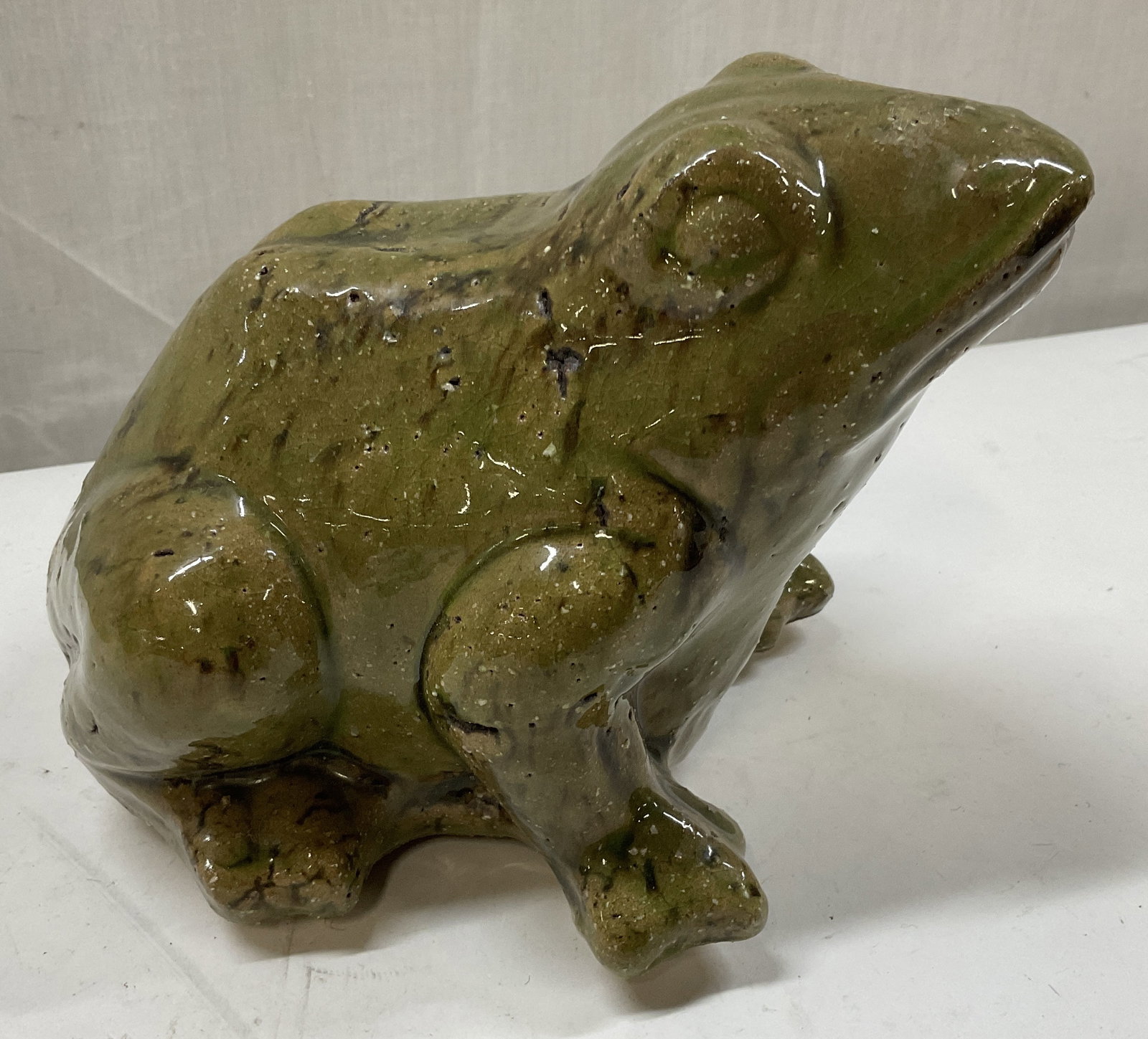 Vintage Studio Pottery Toad Figurine (1 of 7)