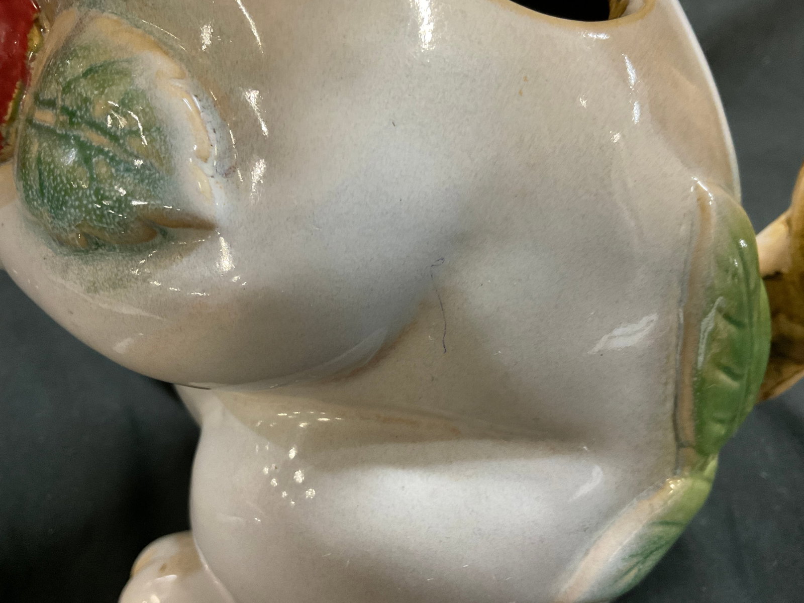VTG Ceramic Figural Rabbit Pitcher - 10