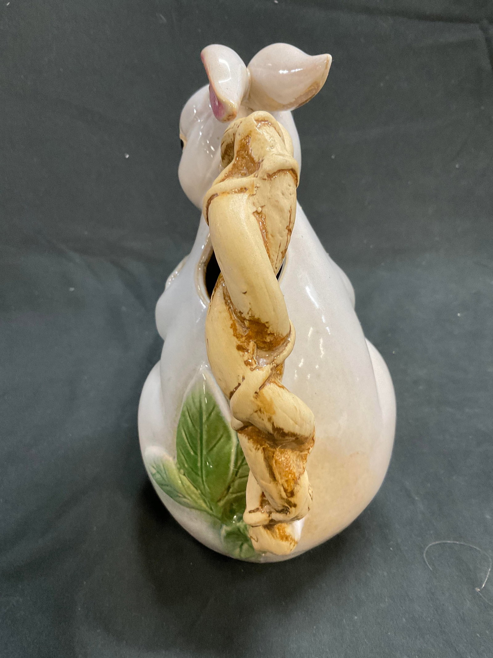 VTG Ceramic Figural Rabbit Pitcher - 4