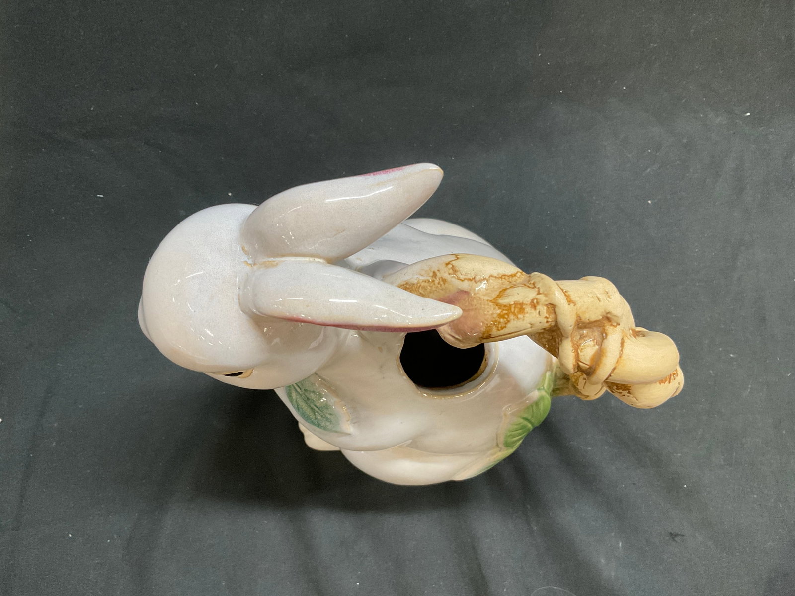 VTG Ceramic Figural Rabbit Pitcher - 5