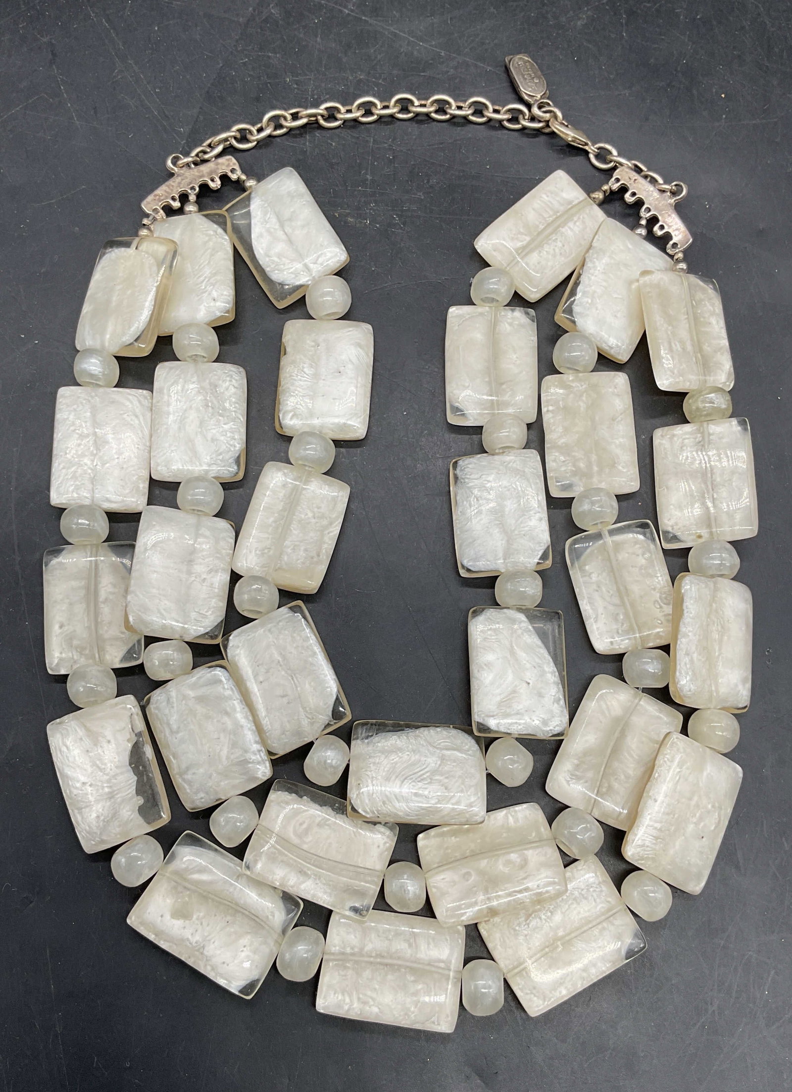 Dominique Denaive Paris Pearlescent Necklace (1 of 6)