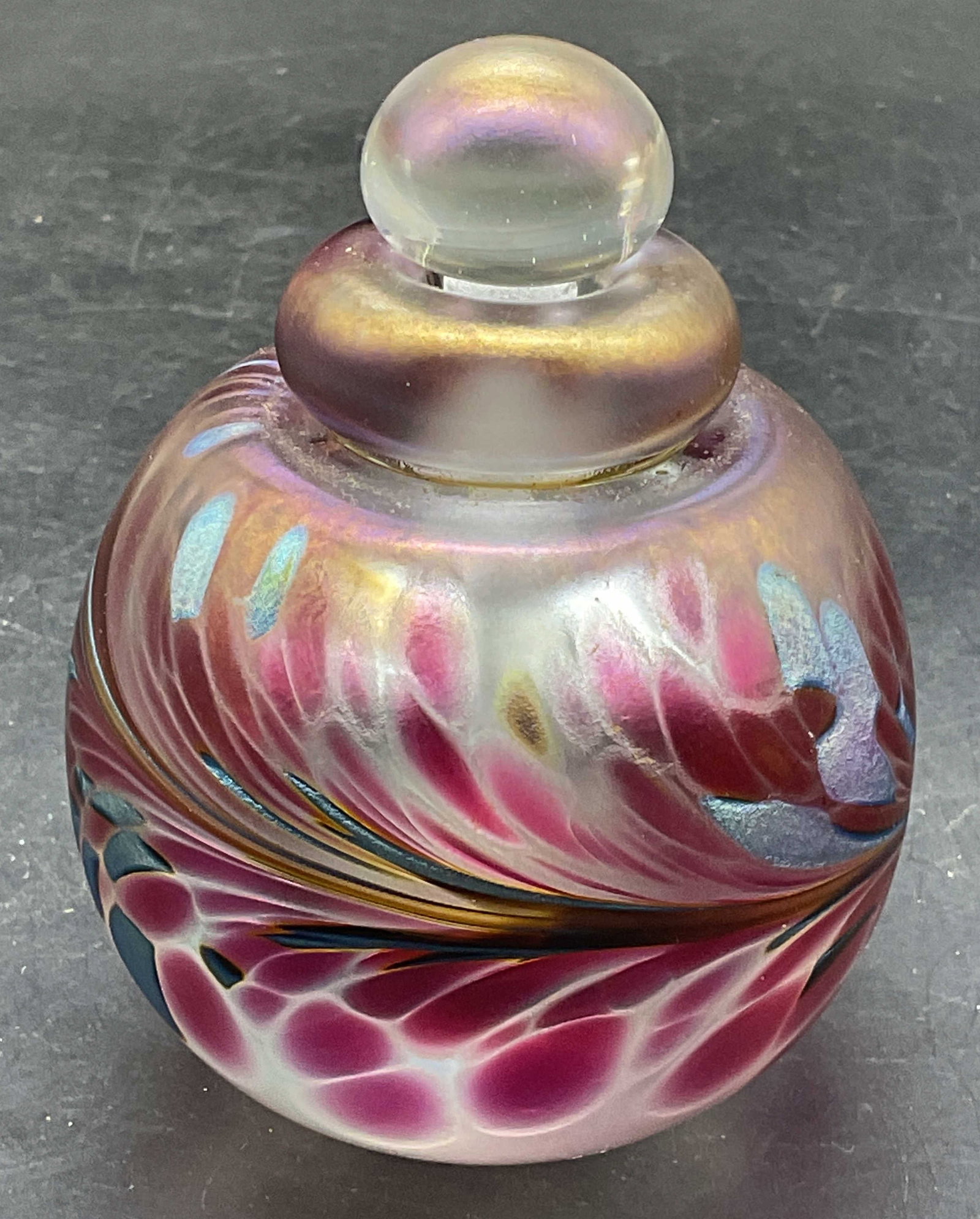 Mueller Maytum Studio Art Glass Perfume Bottle (1 of 6)