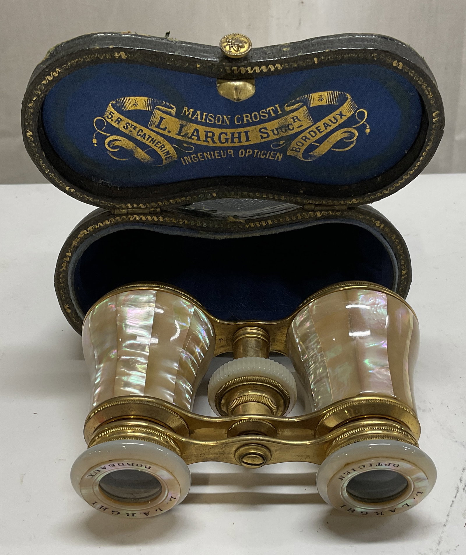 ANTQ L. Larghi Pearl Theater Binoculars FRANCE (1 of 12)