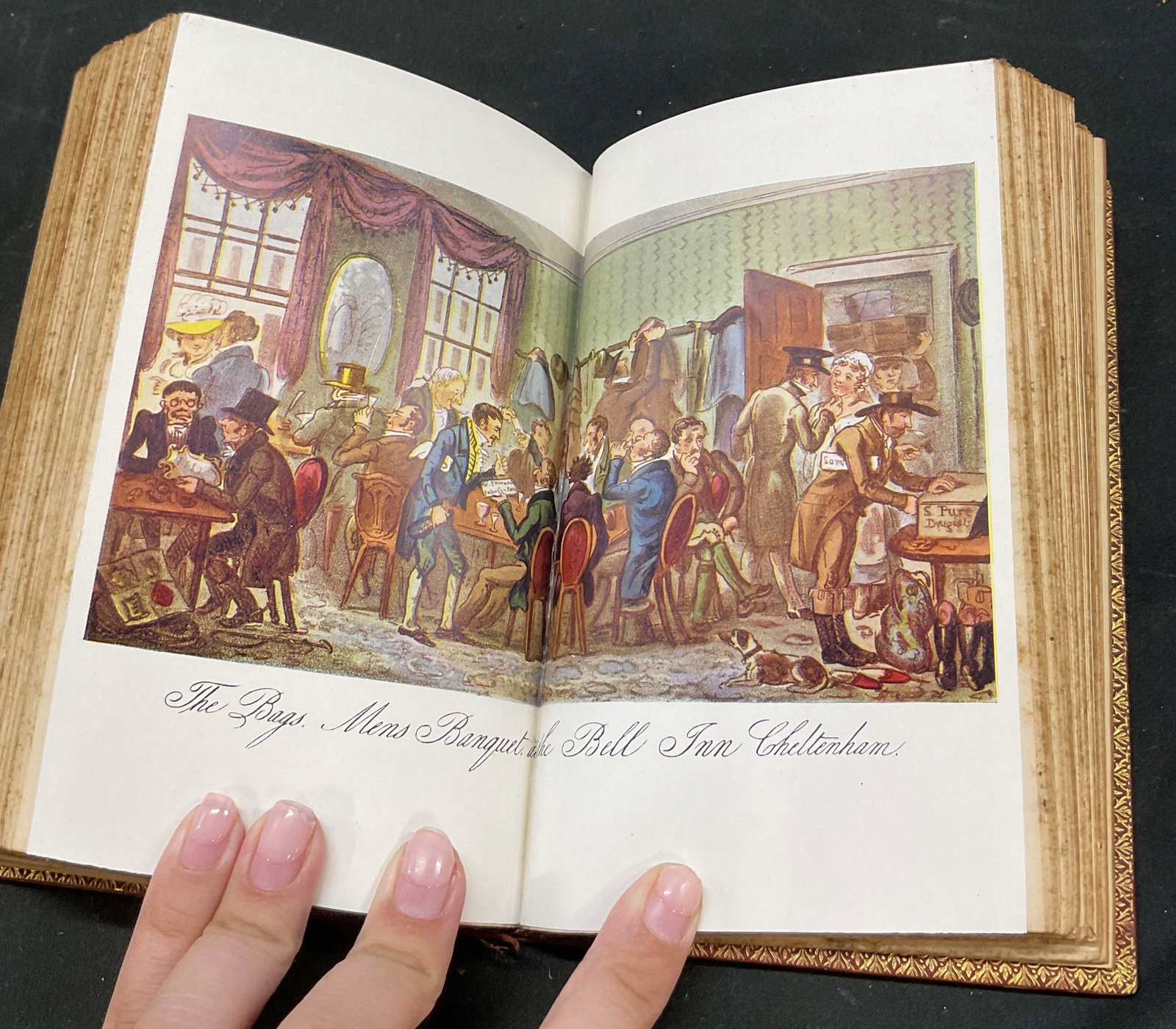 1826 The English Spy Vol 2 Illus Bk Blackmantle+ (1 of 9)