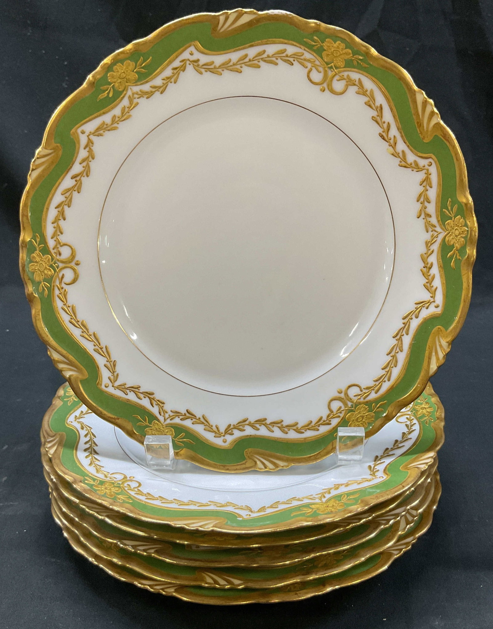 Set 6 C. Ahrenfeldt Limoges Plates France (1 of 7)