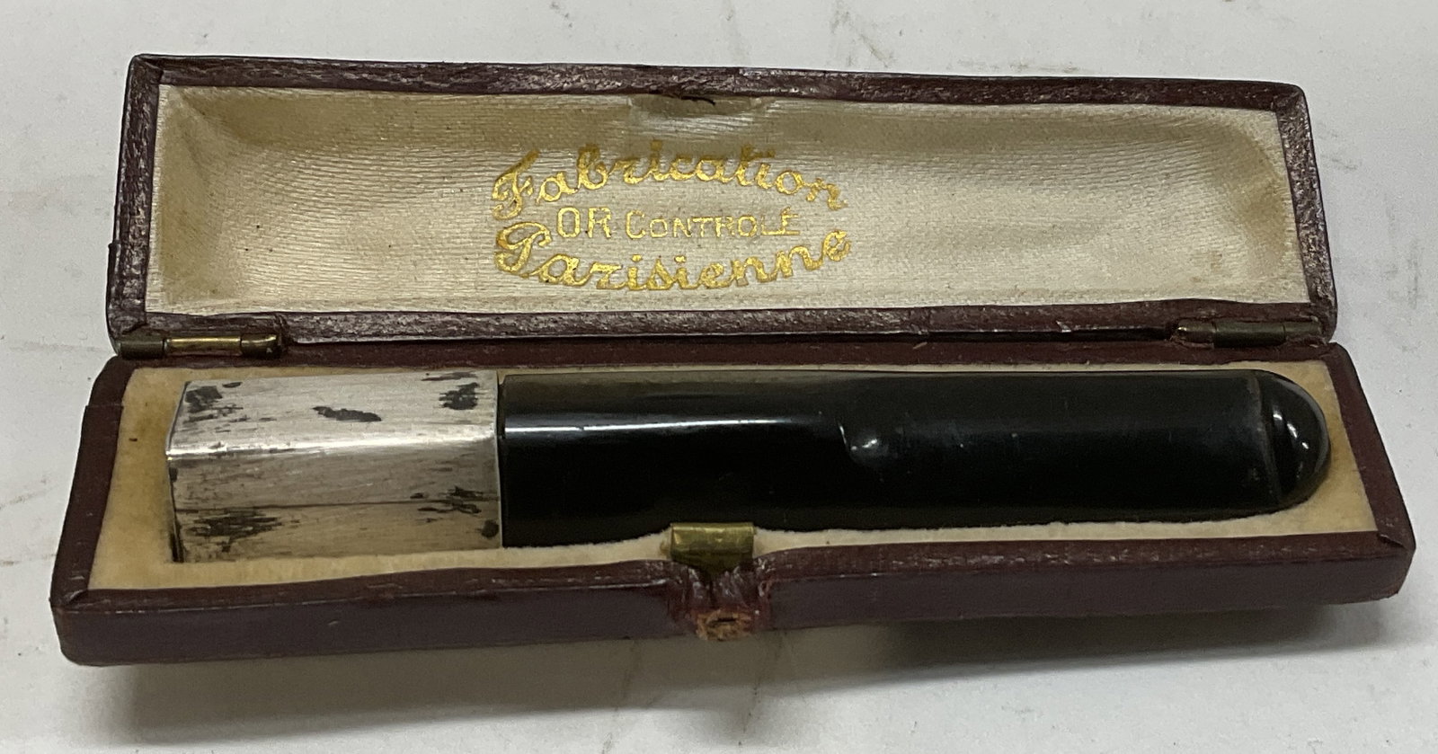 ANTQ Silver-Plated Cigarette Holder+ PARIS (1 of 10)