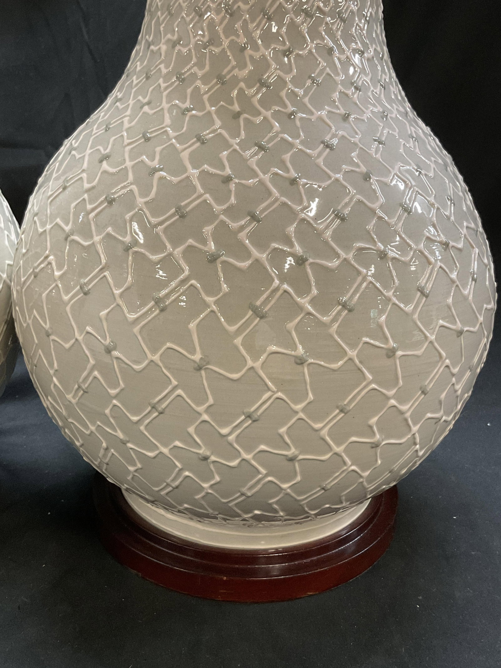 Pair Christopher Spitzmiller Table Lamps W Shades - 6