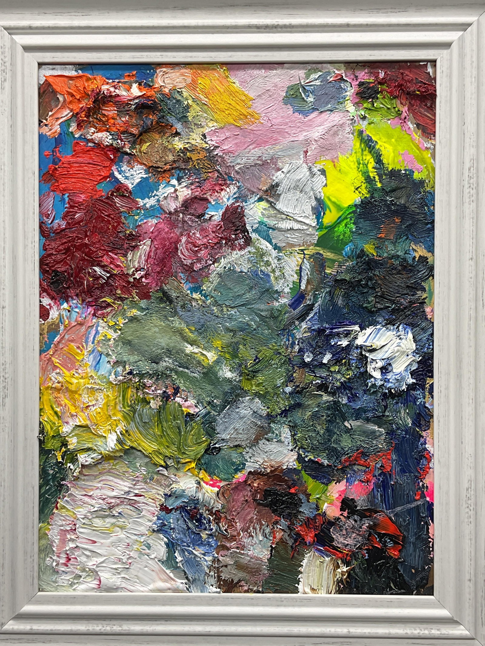 Sgn Cindy Shaoul Dreamer Abstract Oil Painting2025 - 2