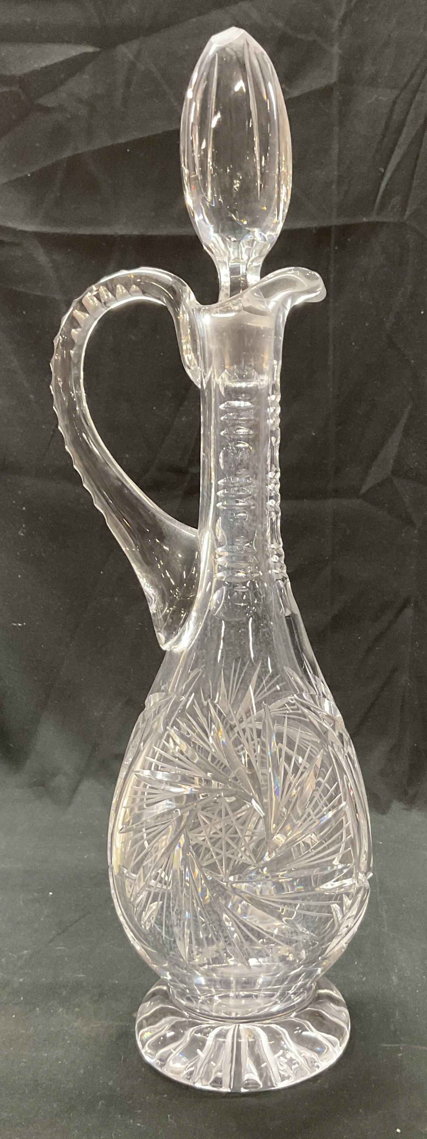 American Brilliant Period Cut Crystal Decanter (1 of 9)