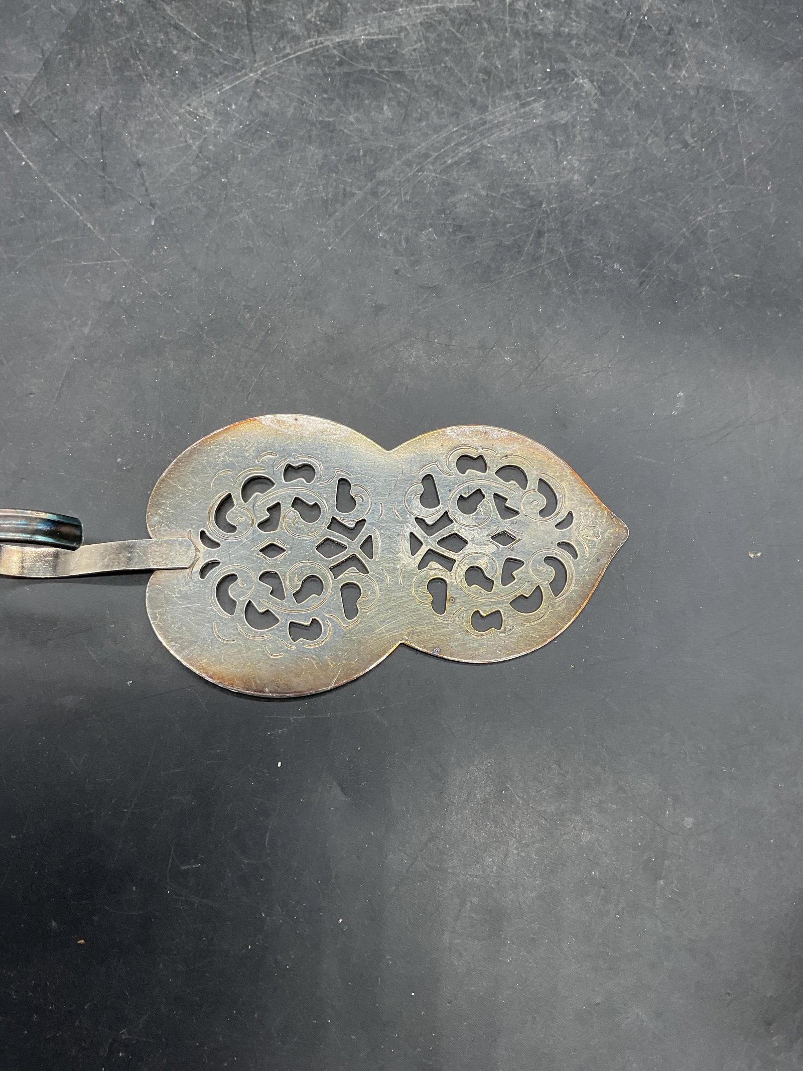Silver Plated Ornate Cake Server, Denmark - 2