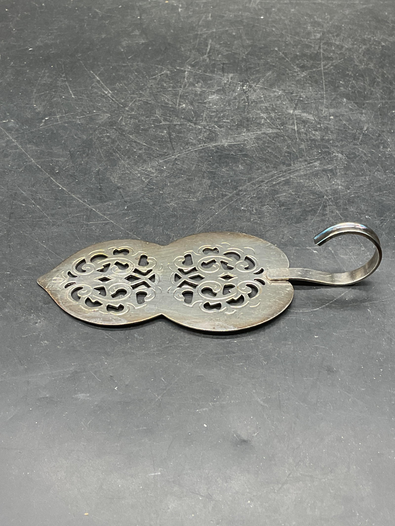 Silver Plated Ornate Cake Server, Denmark - 5